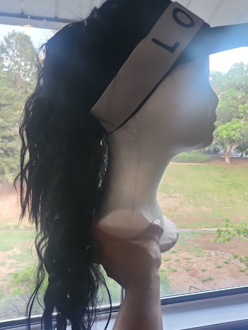 Headband Ponytail Extension - Black Wavy Women Hairpiece